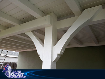 Wood Patio Covers & Pergolas Laguna Niguel solid roof 216